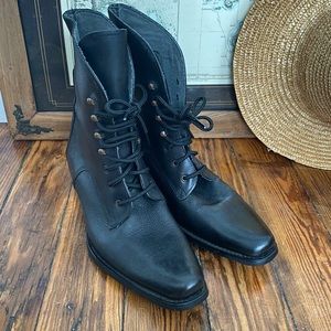 Vintage Portuguese Leather Boot
